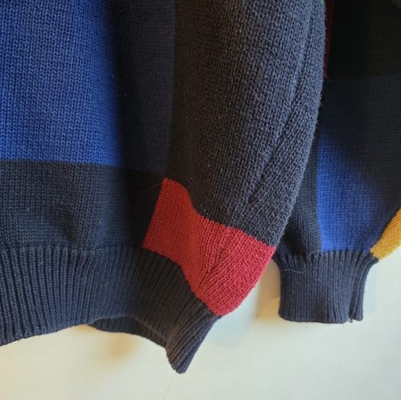 PAYNE STEWART RETRO MEN'S CREW NECK SWEATER COLORBLOCK SIZE XL - Picture 6 of 6